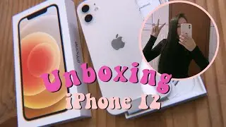 Unboxing IPHONE 12 BRANCO + Primeiras impressões 😍