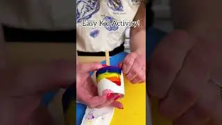 Rainbow Paint Popsicles! #rainbow #kidsactivities #kidscrafts #familytime #crafting