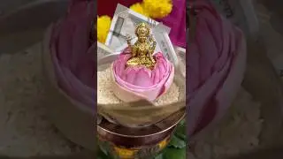 DIY Diwali Lakshmi -Dhanteras pooja decoration ideas✨ #dhanteras #diwali #laxmi #home #viral #shorts