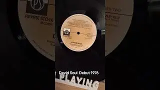 David Soul Debut 1976 Vinyl Record #music #shorts #70s