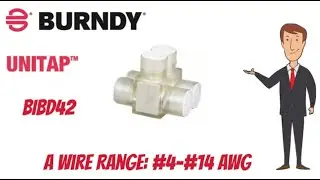 Burndy Unitap BIBD42 Insulated Tap