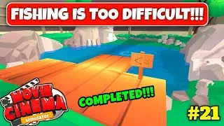 FISHING IS TOO DIFFICULT IN MOVIE CINEMA SIMULATOR - M.A.GAMEZONE