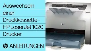 Auswechseln einer Druckkassette -- HP LaserJet 1020 Drucker