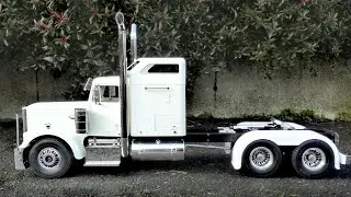 RC TRUCKS | KENWORTH BUNK ROOF AERODYNE by TRUESCALE RC | PIMP MY TAMIYA GRAND HAULER