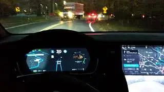 MULTIPLE S CURVES | TESLA Self Driving AutoPilot TEST | AP2 2018.42.2 | Vid 019