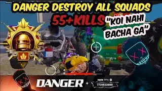 HYDRA DANGER DESTROYED ALL SQUADS IN THE LOBBY FT MASTIZONE YT BGMI