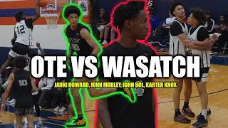 Jahki Howard John Bol take on John Mobley Jr and 5 Star Chris Nwuli Wasatch at the Border League