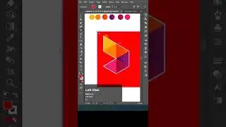 How to create | Robi | LOGO | Design in abode illustrator in cc 2023 #shortvideo #shorts