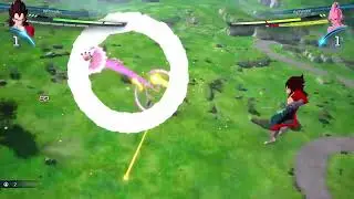 DragonBall Sparking! Zero gameplay- SSJ 4 Vegeta vs Kid Buu