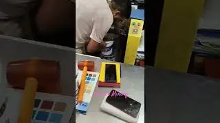 Colour Mixing - Color Creation! Mixing Paints with a Machine