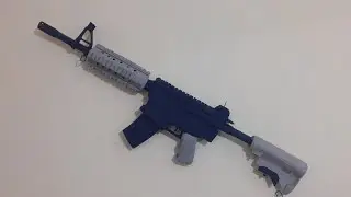 Como fazer uma M4A1 de papelão