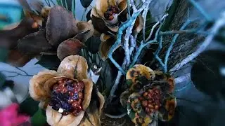 Como fazer flores artesanais com sementes