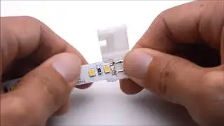 High Density LED Strip Solderless Connector Installation and Assembly Instructions