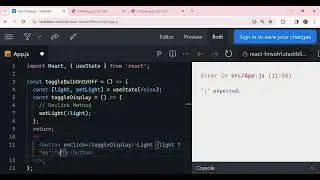 Bulb On or Off Using React Js