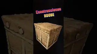 ✅️C&oacute;mo hacer Construcciones de🛖ADOBE #nanoworld23 #nano #arksurvivalascended #arksurvivalevolved