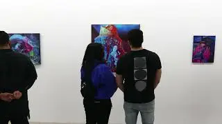 Opening Reception of February 2022 Exhibitions Featuring Several Talented New Contemporary Artists