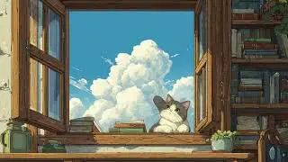 4K STUDY CAT WALLPAPER SUMMER 🐱/SONG WALLPAPER #wallpaper #cat #song #new #study