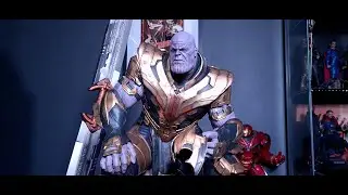 unboxing  thanos avengers endgame 1/4 queen studio