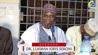 DON'T JUST GET MARRIED, MARRY THE ONE YOU TRULY LOVE || DR. LUKMAN IDRIS SEKONI