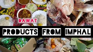Products from Imphal, hosting dawat, chicken recipe. 