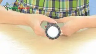 MXDL LED 5W 110 Lumens Flashlight (3 x AAA) Black - dinodirect