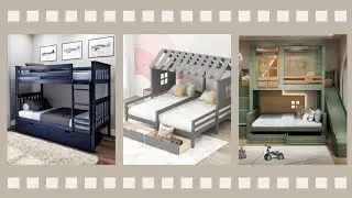 Bedroom Decor | Children Double bed design | Home Decor | CHILD ROOM