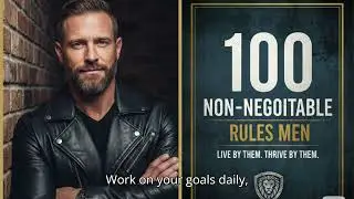 100 Non-Negotiable Rules for Men &ndash; Book Summary | Rules Every Man Must Follow watch it once