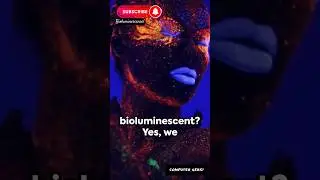 Unbelievable! The Glowing Humans! | #strange #weird #biology #bioluminescence