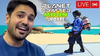 LIVE: Planet Crafter Hindi Gameplay | Making Aqualis Beautiful | Terraforming & Base Building