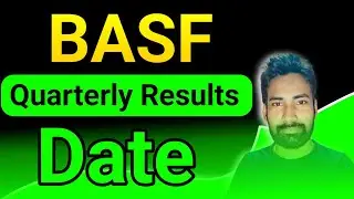 BASF share quarterly results date