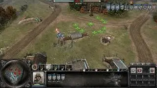 Company of Heroes 2: Multiplayer 1v1 Gameplay - (No Commentary)