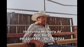 Ken Bares Funeral Slideshow