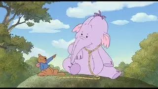 Winnie the Pooh Heffalump: Roo and Lumpy having  fun!