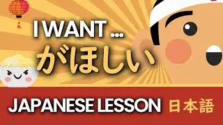 How to use GA HOSHII がほしい in Japanese | Beginners | Japanese Grammar Lesson (N5) | Fun Class