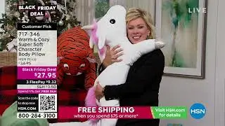 Warm   Cozy Super Soft Animal Character Body Pillow