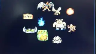Atari STE Blitter sprite test for Daimakaimura