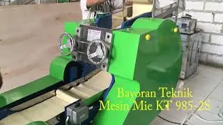 Mesin Pembuat Mie Kapasitas 100 KG per JAM, Tipe: KT 985-2S