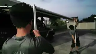 Eezi Awn 2000 review| The only auto retract awning system for Overlanding & Camping