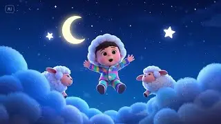 Let&rsquo;s Count Sheep and Fall Asleep | Bedtime Rhyme for Kids | Nursery Rhymes & Songs