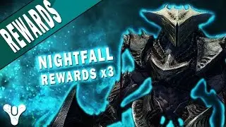 Destiny | Taken King Week 30 Nightfall Rewards x3 (Darkblade)