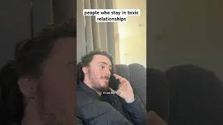 people who stay in toxic relationships #shorts #comedy #funny