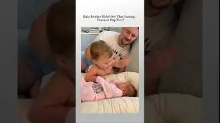 Baby Brother Didn&rsquo;t See That Coming &ndash; Funniest Slap Ever!