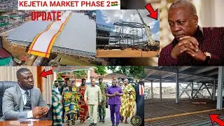  Kumasi Kejetia Market Phase 2 Construction Update Will Shock You As NDC Government Refused to.....