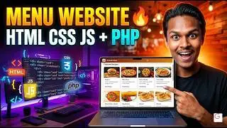 🍳🍽️Cooking Recipe Menu Website | PHP Backend with XAMPP | Web Project Overview