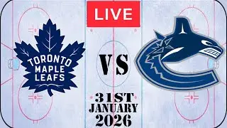 NHL LIVE Toronto Maple Leafs vs Vancouver Canucks January 31st 2026 Full Game Watch Along