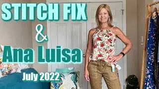 Stitch Fix & Ana Luisa | July 2022 | Are my Fixes getting better?! | Delicate statement jewelry!