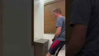 Double water bottle flip!! #trickshot #short #flip #double ￼