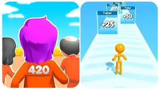 Tall Man Run Vs Prison Survival 420 Squid Game session Top gameplay