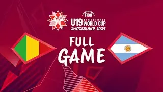 Class 11-12 game | Mali v Argentina | Full Basketball Game | FIBA U19 Basketball World Cup 2025