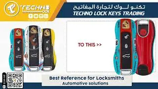 3 Options to Personalize Your Porsche Key Fob (Light Blue, Silver, Yellow)